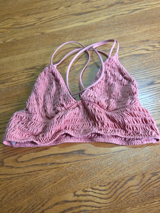 PINK Victoria's Secret Other - PINK Victoria's Secret Coral Smocked Bralette
